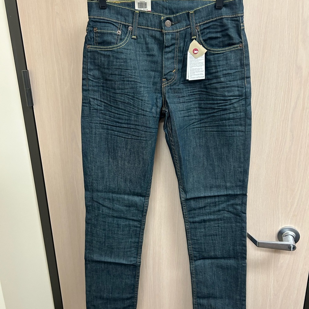 Levi's Dark Blue Skinny Jeans for Men